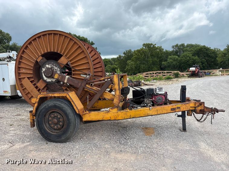 image for item EU5804 Shop Built reel trailer