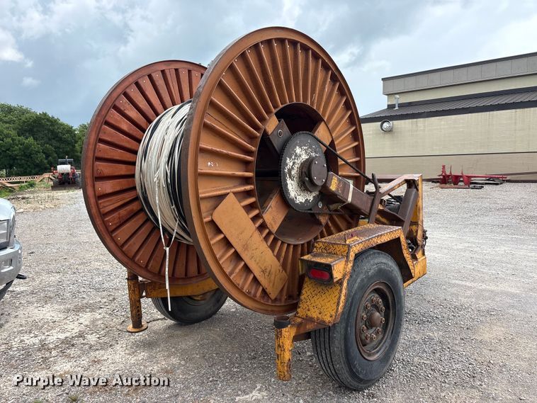 image for item EU5804 Shop Built reel trailer