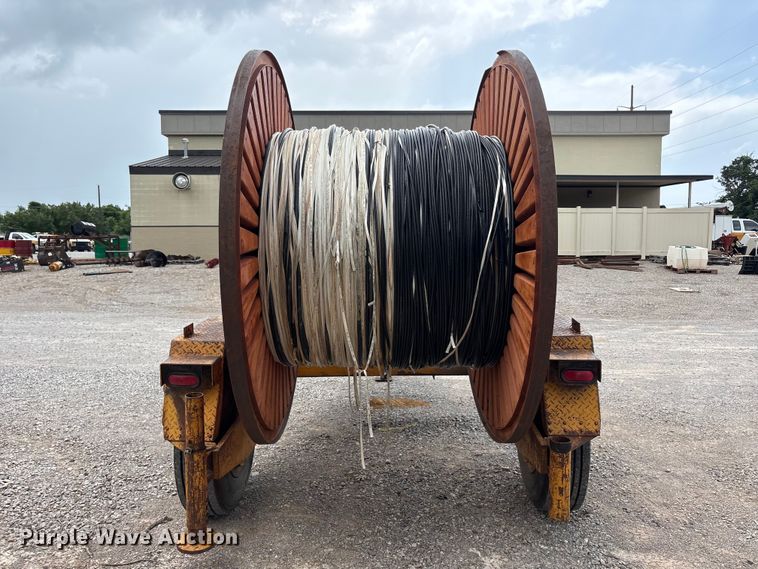 image for item EU5804 Shop Built reel trailer