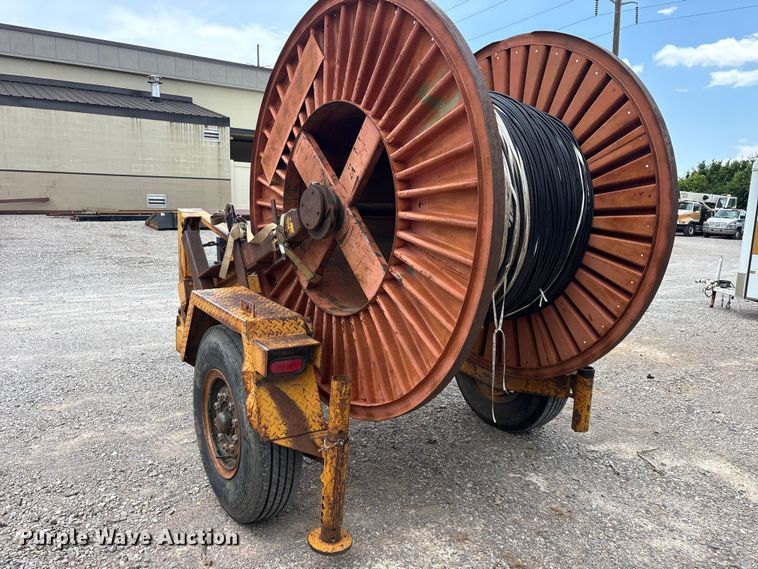 image for item EU5804 Shop Built reel trailer