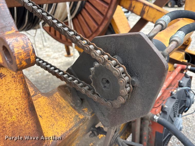 image for item EU5804 Shop Built reel trailer