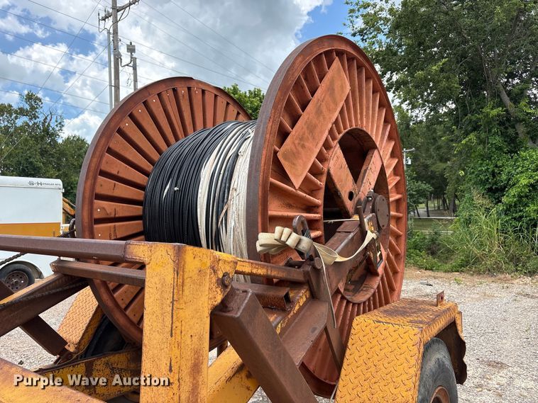 image for item EU5804 Shop Built reel trailer