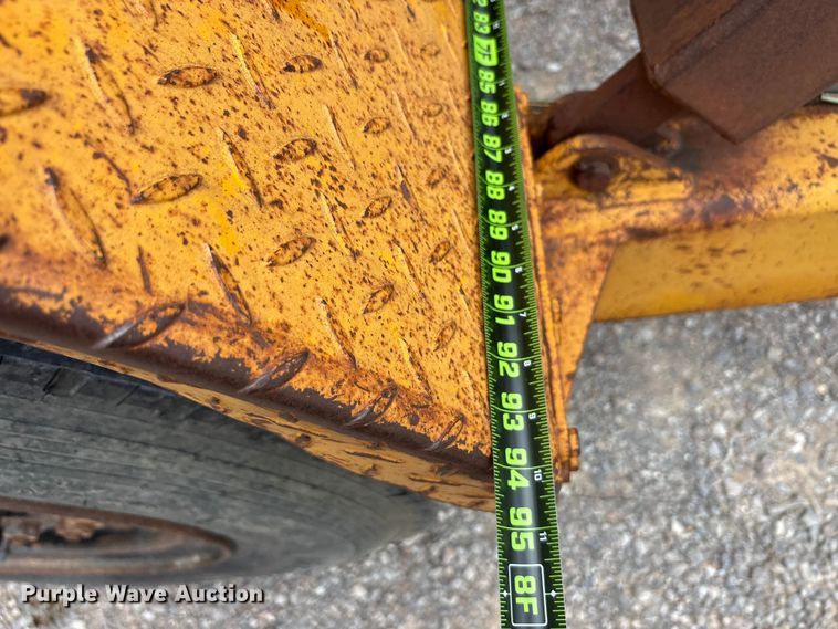 image for item EU5804 Shop Built reel trailer