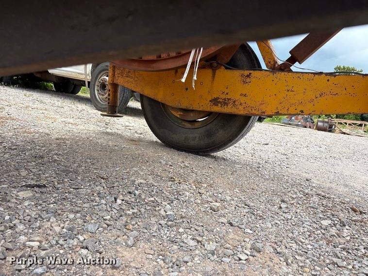 image for item EU5804 Shop Built reel trailer