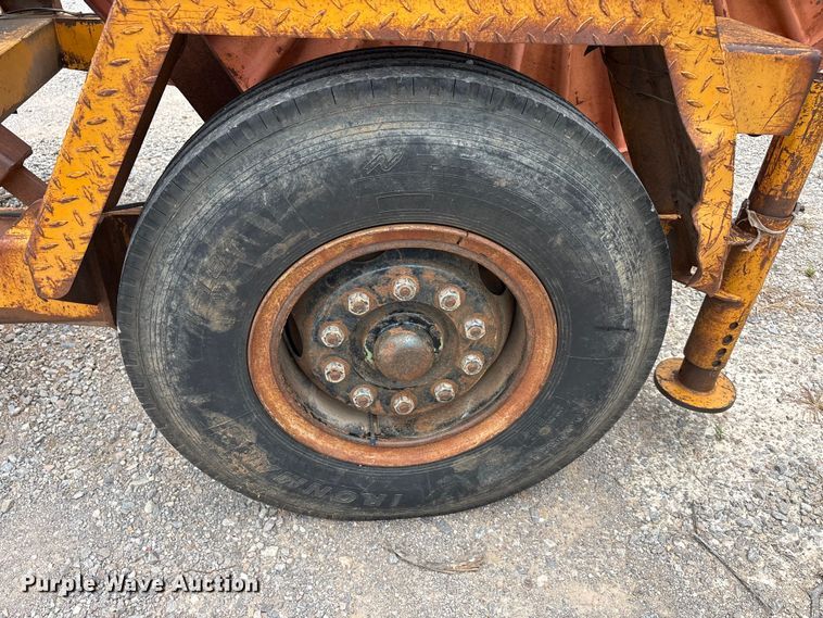 image for item EU5804 Shop Built reel trailer
