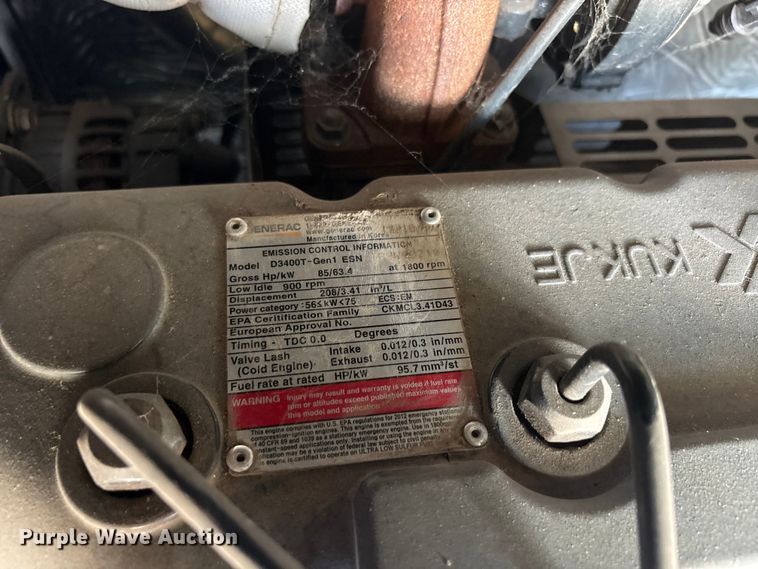 image for item EU5810 Generac RD04834 ADAE generator