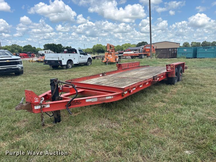 2019 Belshe TB16 tilt deck equipment trailer