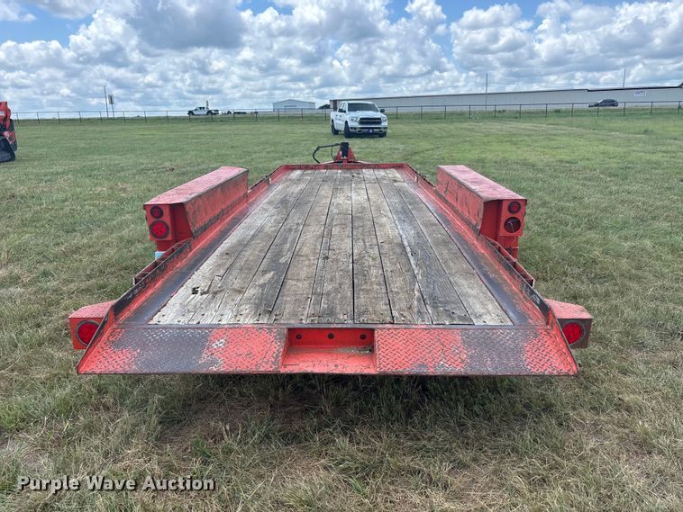 image for item EU5825 2019 Belshe TB16 tilt deck equipment trailer
