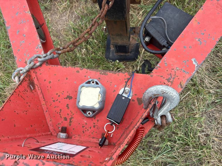 image for item EU5825 2019 Belshe TB16 tilt deck equipment trailer