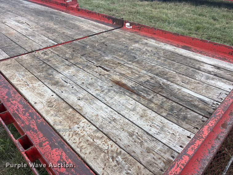 image for item EU5825 2019 Belshe TB16 tilt deck equipment trailer