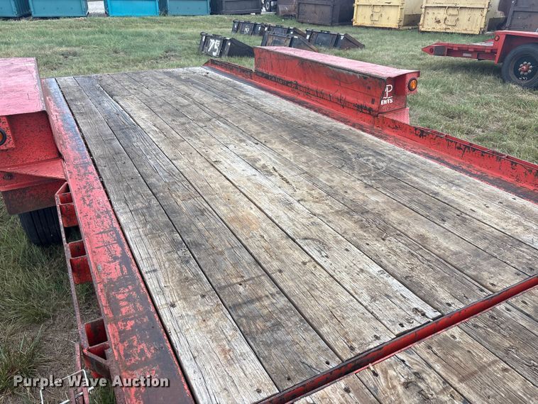 image for item EU5825 2019 Belshe TB16 tilt deck equipment trailer