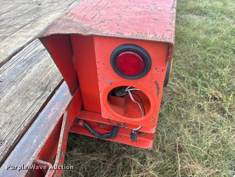 image for item EU5825 2019 Belshe TB16 tilt deck equipment trailer