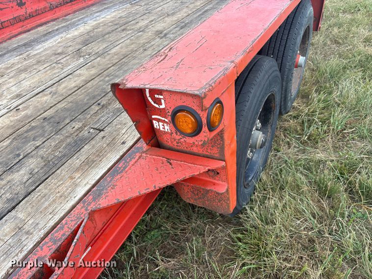 image for item EU5825 2019 Belshe TB16 tilt deck equipment trailer