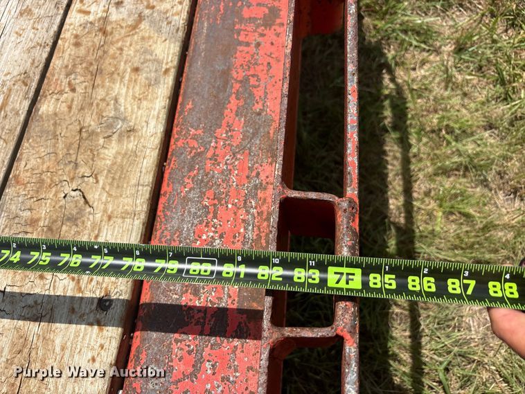image for item EU5825 2019 Belshe TB16 tilt deck equipment trailer