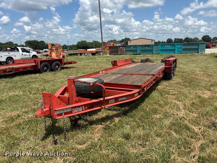 2019 Belshe TB16 tilt deck equipment trailer