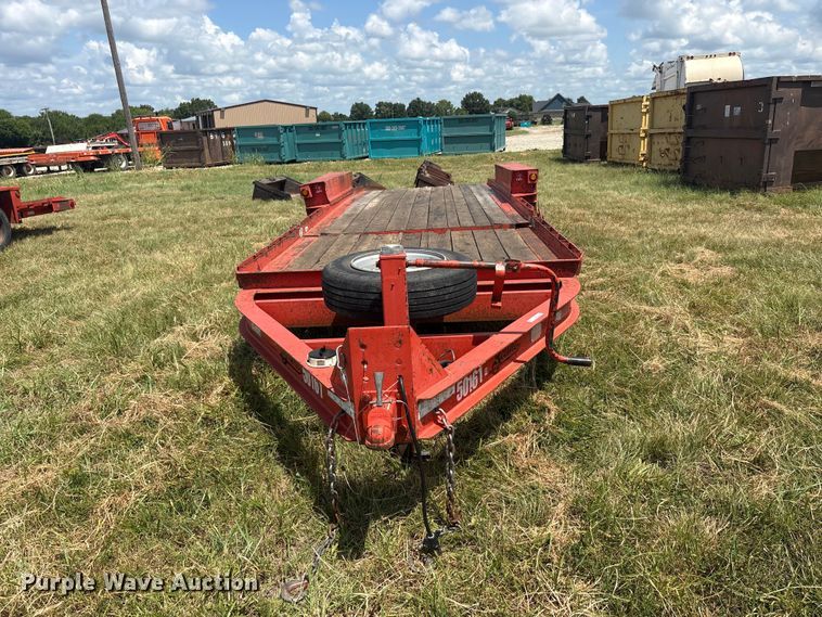image for item EU5826 2019 Belshe TB16 tilt deck equipment trailer