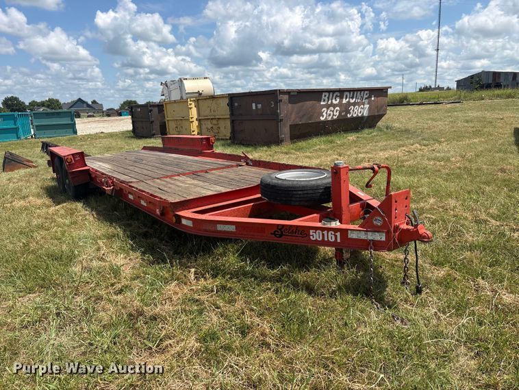 image for item EU5826 2019 Belshe TB16 tilt deck equipment trailer