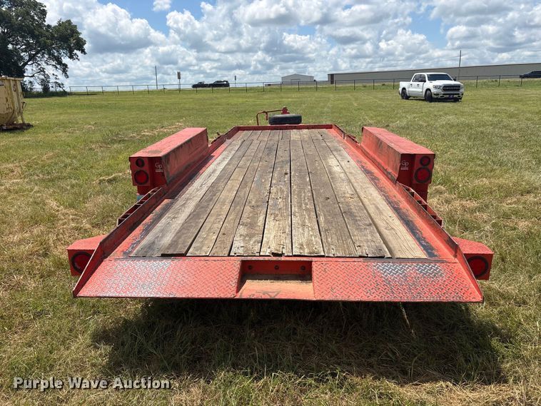 image for item EU5826 2019 Belshe TB16 tilt deck equipment trailer