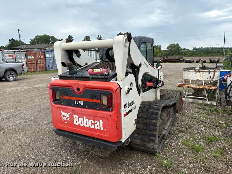 image for item EV6037 2016 Bobcat T750 tracked skid steer loader