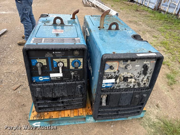 image for item EV6038 2) Miller Welder/generators