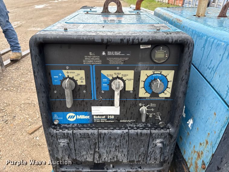 image for item EV6038 2) Miller Welder/generators