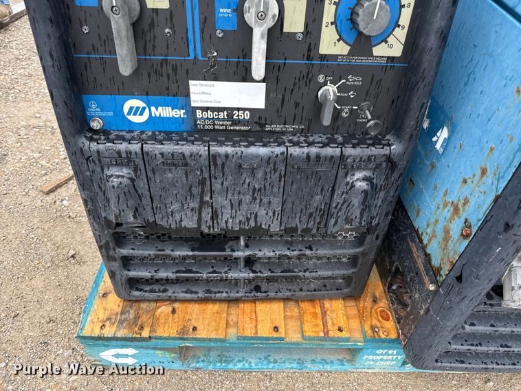 image for item EV6038 2) Miller Welder/generators
