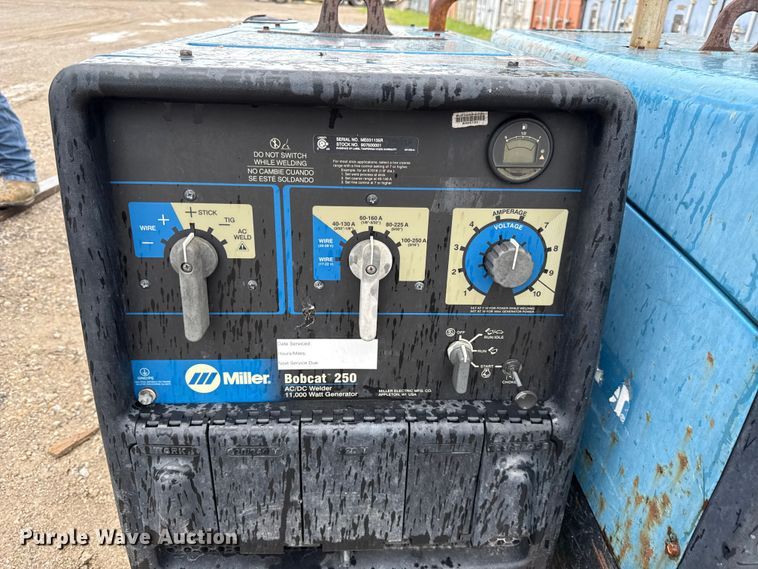 image for item EV6038 2) Miller Welder/generators