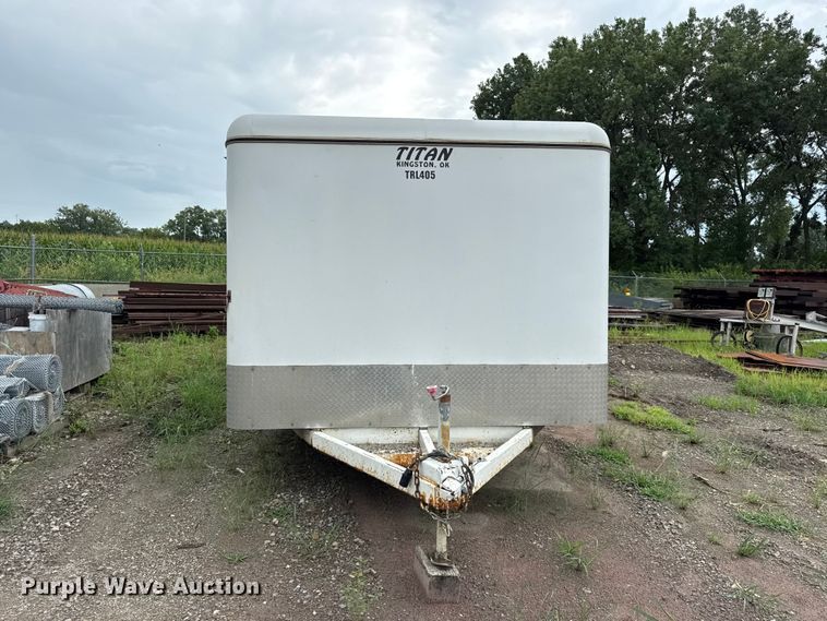 image for item EV6043 2019 Titan CG-104-8.6-20 enclosed cargo trailer