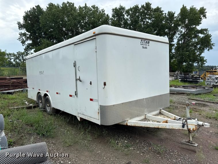 image for item EV6043 2019 Titan CG-104-8.6-20 enclosed cargo trailer