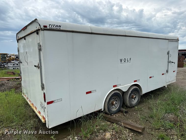 image for item EV6043 2019 Titan CG-104-8.6-20 enclosed cargo trailer