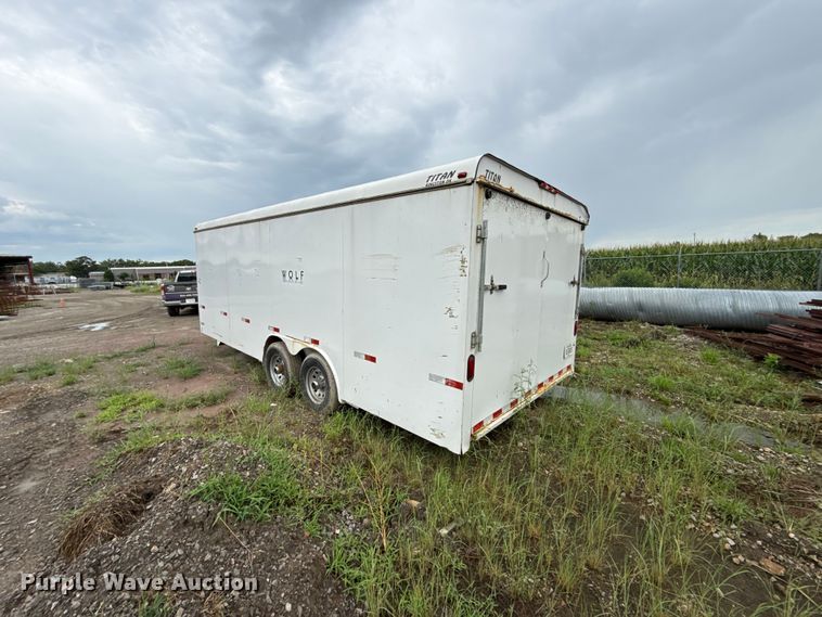 image for item EV6043 2019 Titan CG-104-8.6-20 enclosed cargo trailer