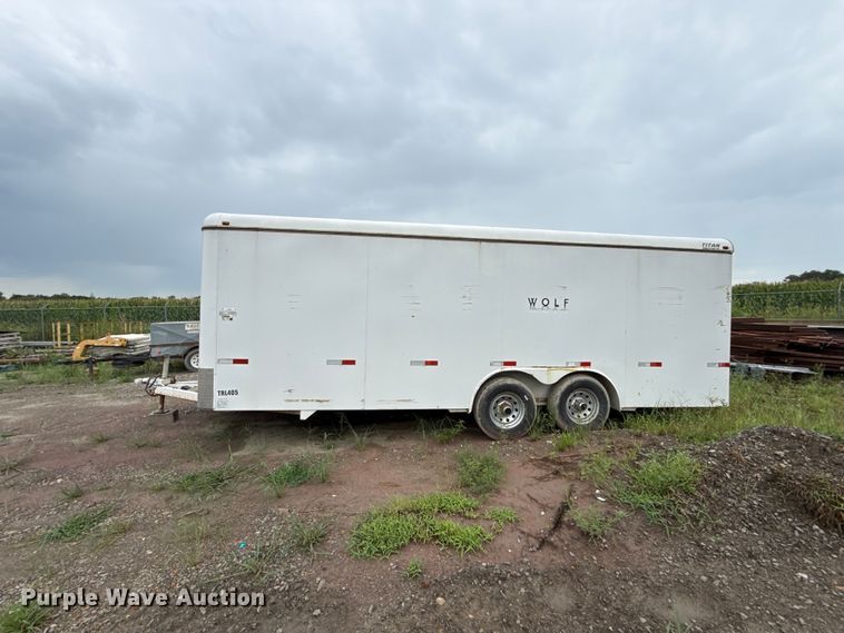image for item EV6043 2019 Titan CG-104-8.6-20 enclosed cargo trailer