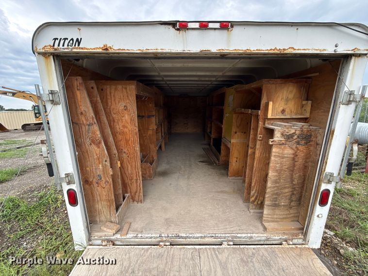 image for item EV6043 2019 Titan CG-104-8.6-20 enclosed cargo trailer