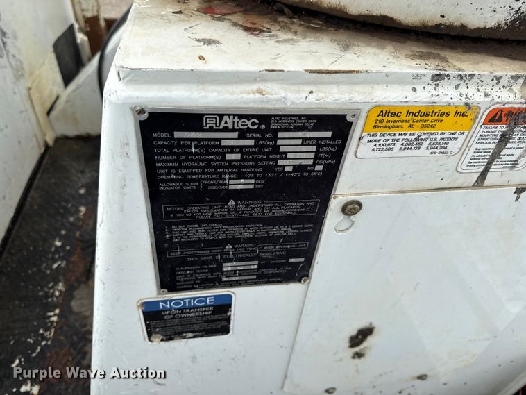 image for item EV6056 2015 Freightliner Business Class M2 106 bucket truck