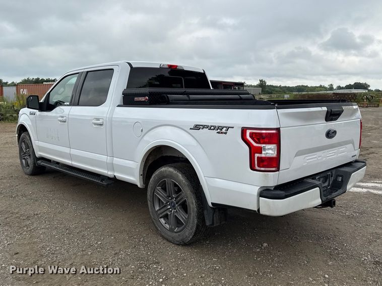 image for item EV6066 2020 Ford F150 Super Duty XLT Crew Cab pickup truck