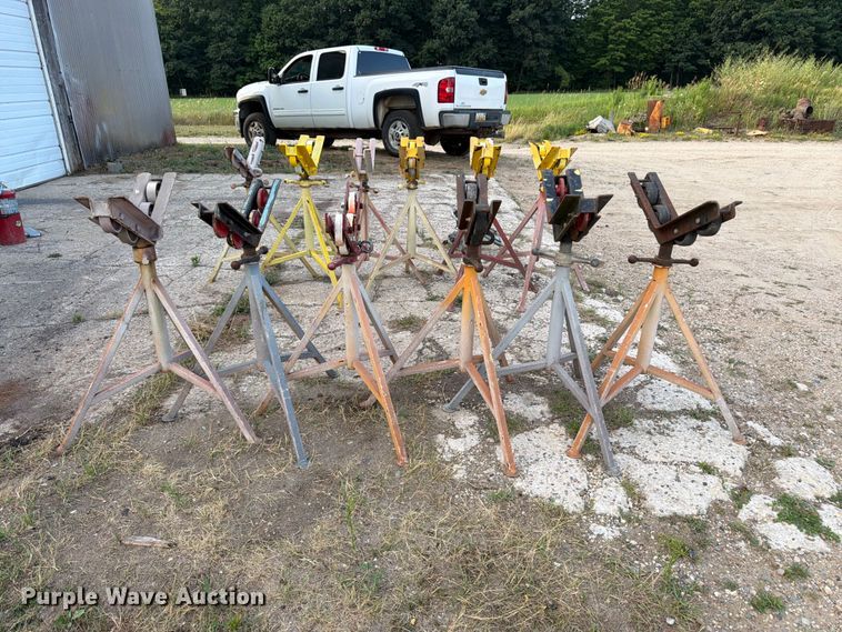 image for item EW5000 (6) Adjustable pipe stands