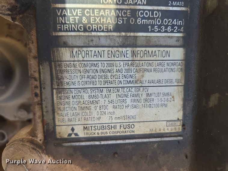 image for item EW8534 Caterpillar P17500 forklift