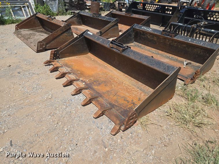 image for item EW8535 skid steer bucket