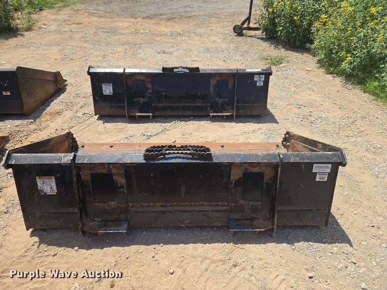 image for item EW8536 (2) Land Pridec skid steer buckets
