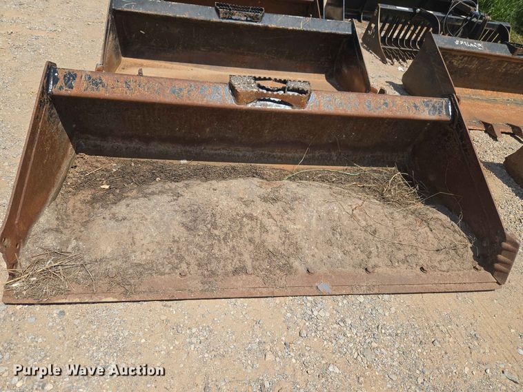 image for item EW8536 (2) Land Pridec skid steer buckets