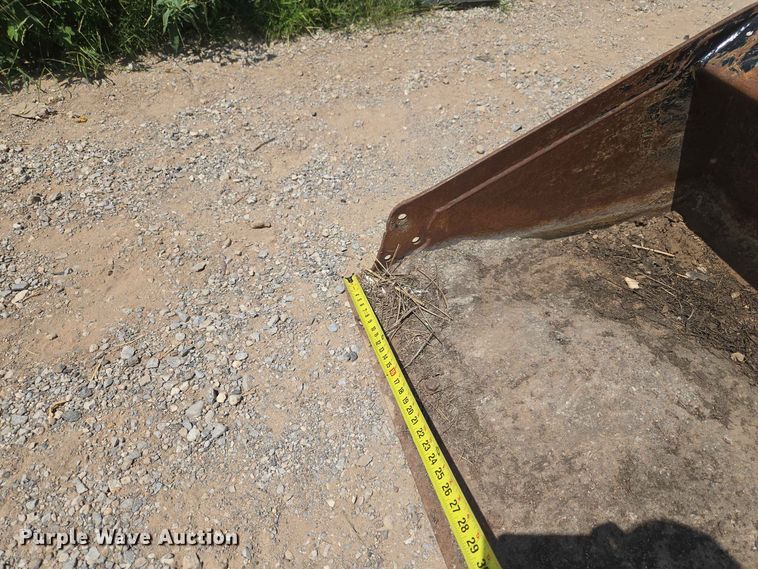 image for item EW8536 (2) Land Pridec skid steer buckets