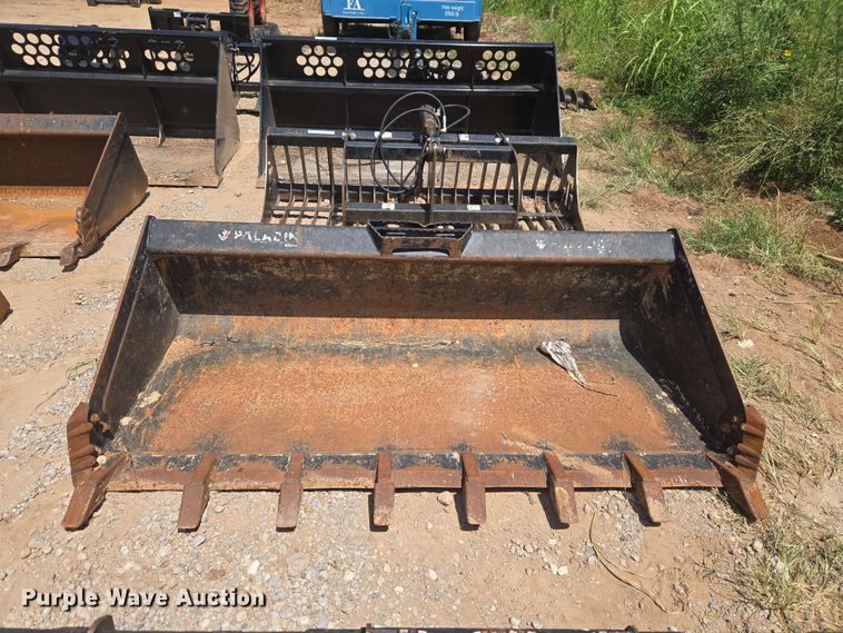 image for item EW8537 Paladin skid steer bucket