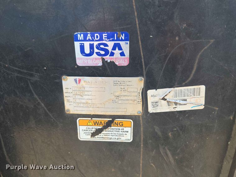 image for item EW8537 Paladin skid steer bucket