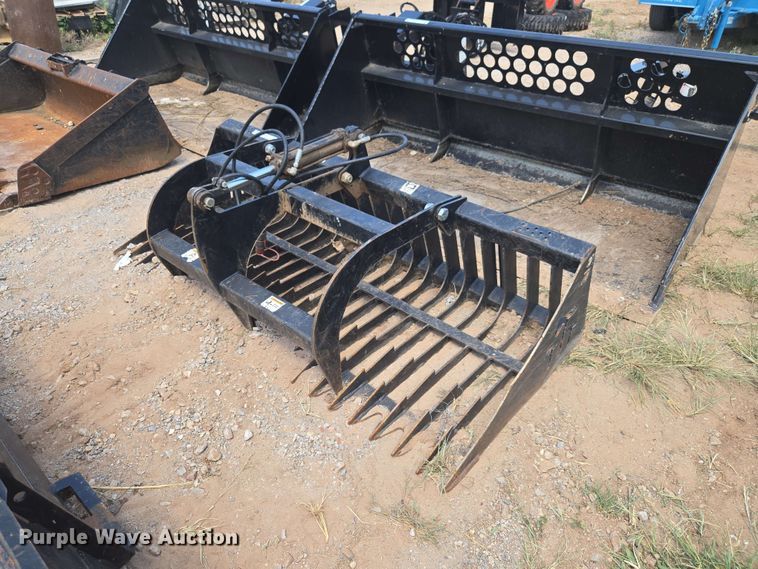 image for item EW8538 Tomahawk skid steer rock grapple bucket