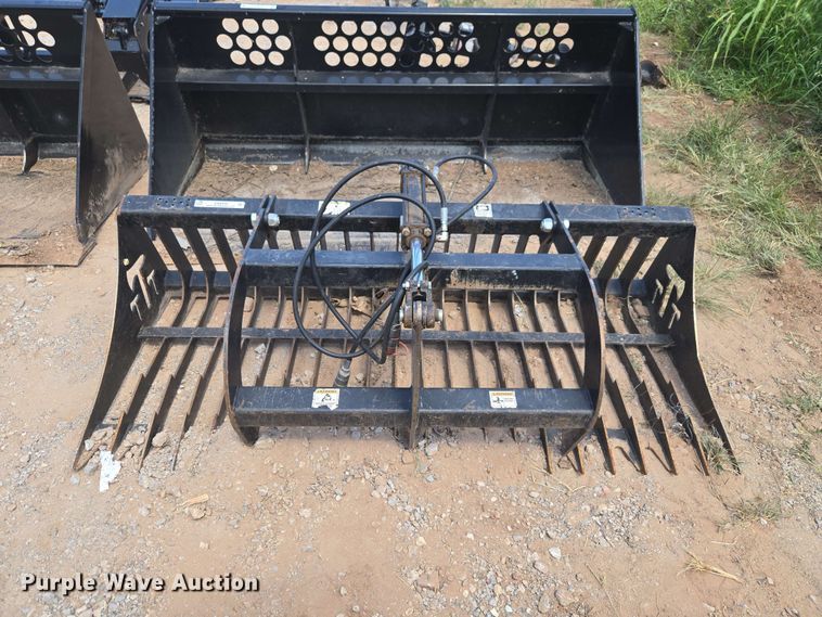 image for item EW8538 Tomahawk skid steer rock grapple bucket