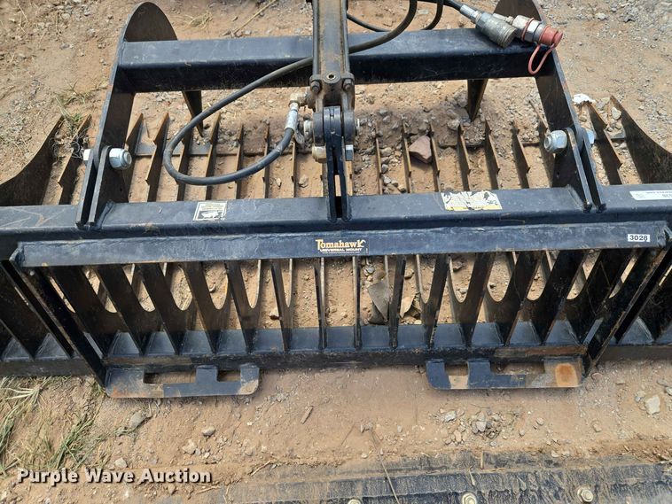 image for item EW8538 Tomahawk skid steer rock grapple bucket