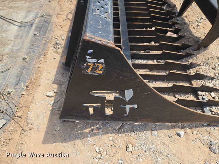 image for item EW8538 Tomahawk skid steer rock grapple bucket