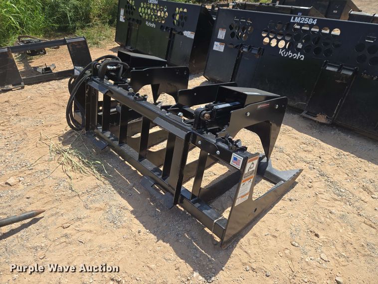 image for item EW8543 Worksaver ETG-26 Two grapple skid steer grapple bucket