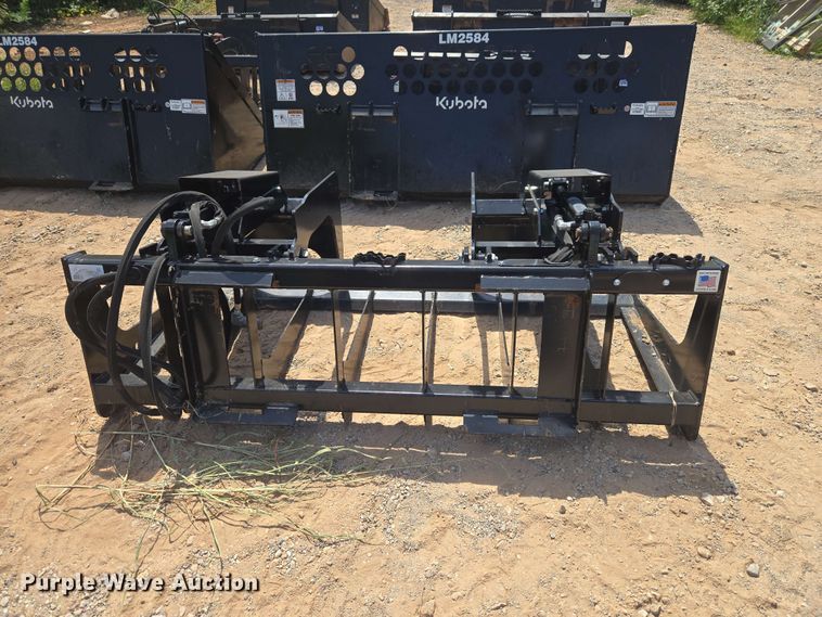 image for item EW8543 Worksaver ETG-26 Two grapple skid steer grapple bucket