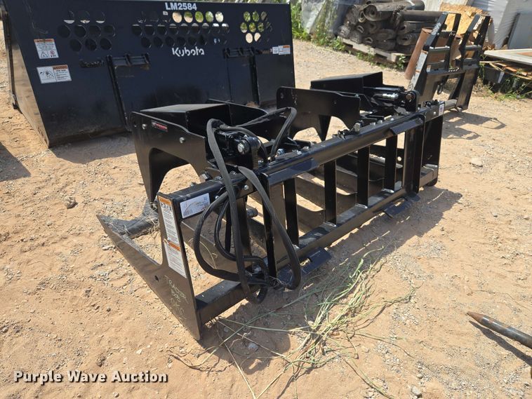 image for item EW8543 Worksaver ETG-26 Two grapple skid steer grapple bucket